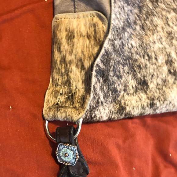 Gray and Brown Women's Bag - Picture 6 of 7